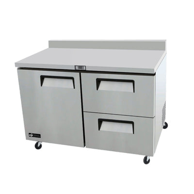 EFI FWDW2-48VC 48″ Worktop Freezer With 1 Door & 2 Drawers