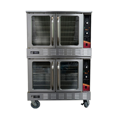 EFI HCV1-2-208V-ELC Double Deck Electric Convection Oven - 3Ph, 208V