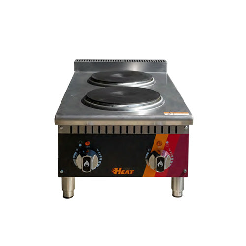 EFI HHP15-2B-ELC 2 Burner Electric Hot Plate - 1Ph, 208V