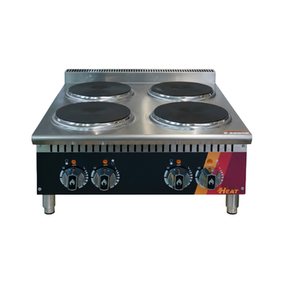 EFI HHP24-4B-ELC 4 Burner Electric Hot Plate - 3Ph, 208V