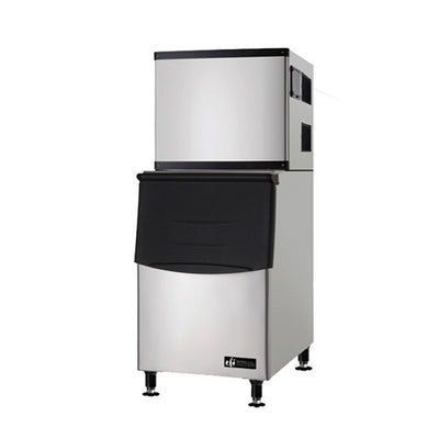 EFI IM-350 350 Lb Cube Ice Machine With Bin