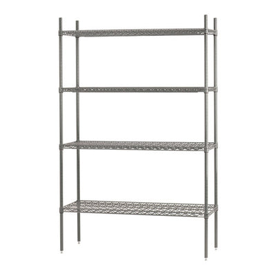 EFI N-S1436C 14" X 36" Chrome Wire Shelf Kit