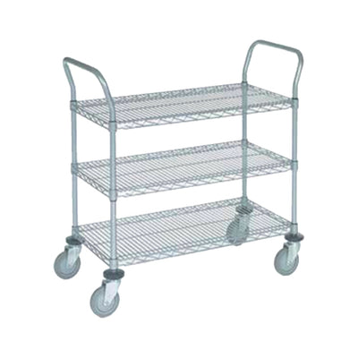 EFI N-S1842EP-3C 18" x 42" Epoxy 3 Wire Shelf Utility Cart