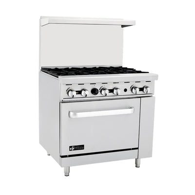 EFI RCTRS-12G-4B-L 36″ Propane Gas Range With 12″ Griddle