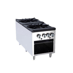 EFI RCTSP-18-2N Natural Gas Double Burner Stock Pot Range