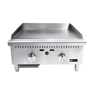 EFI RCTTG-24-N 24" Thermostatic Natural Gas Griddle