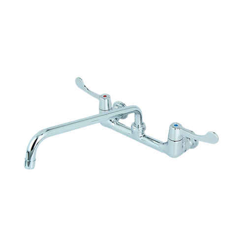 EFI SIF-F8WW12 Wall Mount Faucet With 8" Centers and 12" Swing Nozzle
