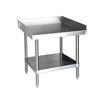 EFI TES3012 30" x 12" 18 Gauge Stainless Steel Equipment Stand