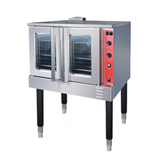 Ecomax FGC100 Single Standard Depth Full Size Natural Gas Convection Oven - By Hobart