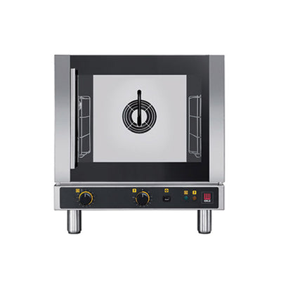 EKA EKFA412-ALUD Half Size Countertop Manual Electric Convection Oven With Humidity - 1Ph, 240V
