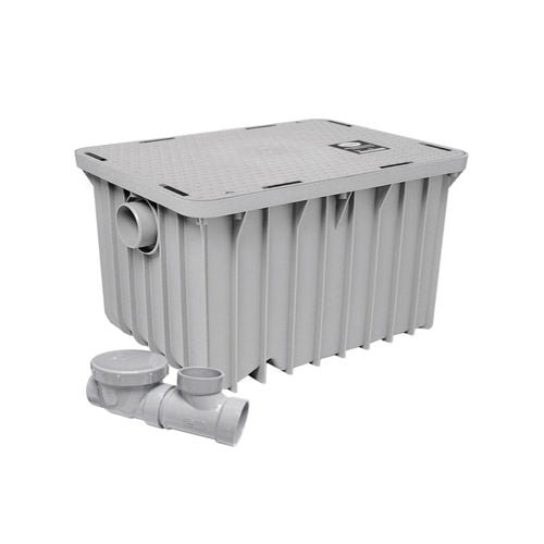 Endura 3920A02 20 GPM Grease Interceptor With 2" Connector