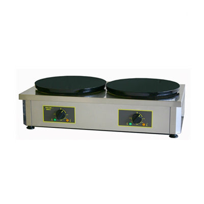 Equipex 400ED 15" Round Electric Double Crepe Maker - 1Ph, 208V