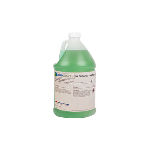 Fluid CHLORINATED-4 4L Low Temp Warewashing Sanitizer - 4 / Case