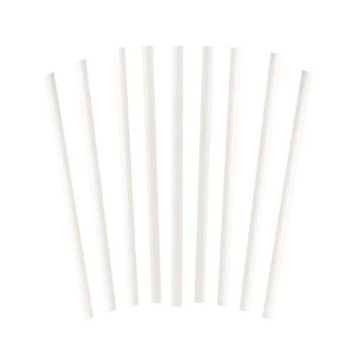 Globe 6096 7.75" PLA Compostable Straight Straw – 5000/Case