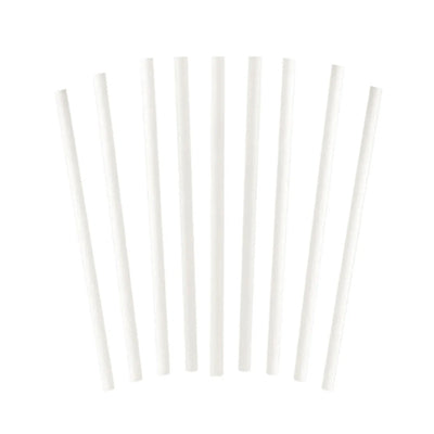 Globe 6096 7.75" PLA Compostable Straight Straw – 5000/Case