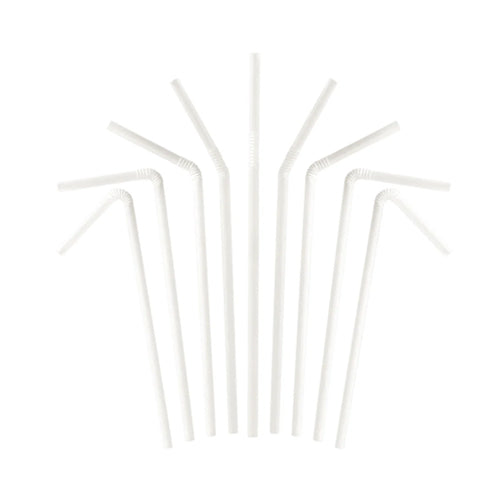 Globe 6097 8 - 8.5" PLA Compostable Folding Straw – 5000/Case