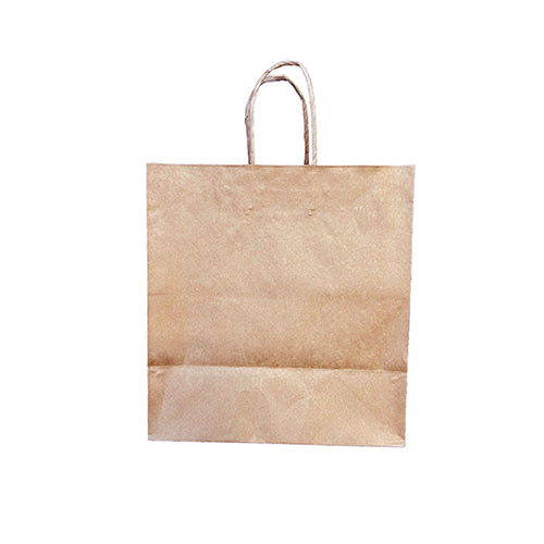 Globe KSBM 11" X 8" X 12" Kraft Shopping Bag – 200/Case