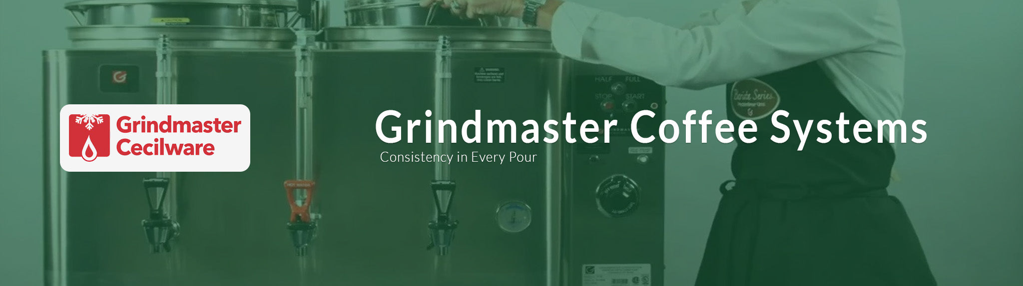 Grindmaster-Cecilware supplier banner