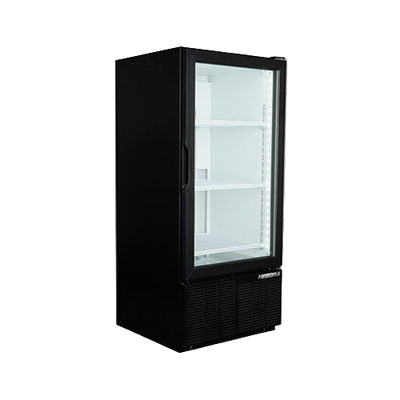 Habco ESM10HC 24" Wide 54" High 1 Swing Door Glass Refrigerator Merchandiser