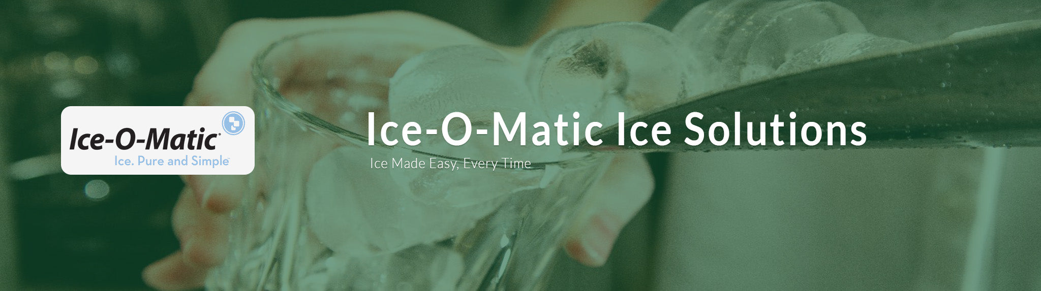 Ice-O-Matic supplier banner