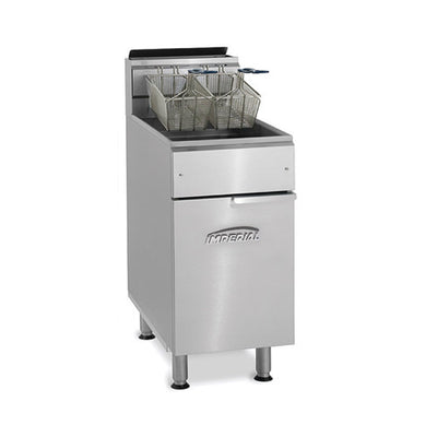 Imperial IFS-50-OP 50 Lb Floor Open Pot Propane Gas Fryer