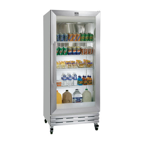 Kelvinator KCGM180RQY 32” One Door Glass Refrigerator Merchandiser