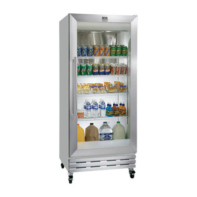 Kelvinator KCGM180RQY 32” One Door Glass Refrigerator Merchandiser