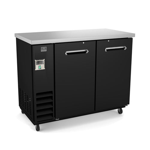 Kelvinator KCHBB48S 48″ 2 Door Solid Back Bar Refrigerator