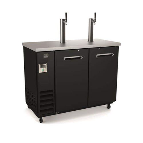 Kelvinator KCHBBD2D2T 50″ Double Door Beer Dispenser Refrigerator With Double Tab Tower