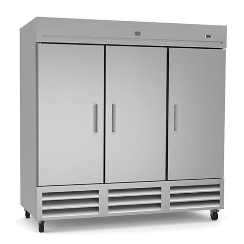 Kelvinator KCHRI81R3DF 81” 3 Door Reach In Freezer