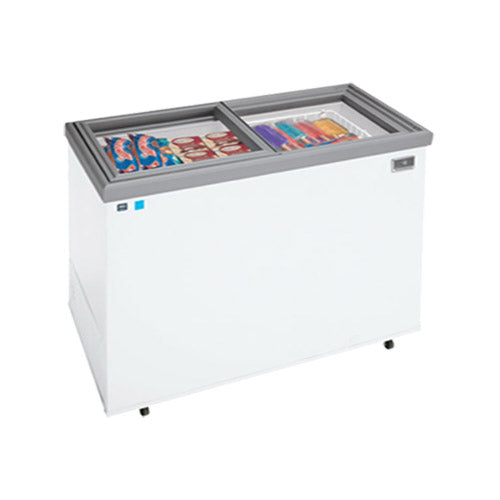 Kelvinator KCNF160QW 56" Glass Top Ice Cream Freezer