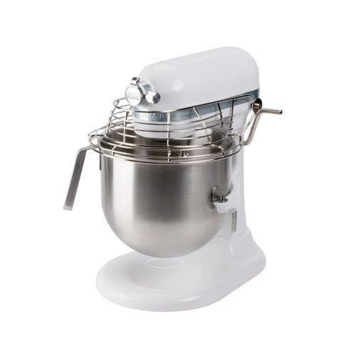 KitchenAid KSMC895WH 8 Qt Bowl Lift Commercial Countertop Mixer