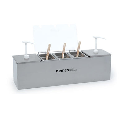 Nemco 88100-CB-3 26" Insulated Countertop Condiment Station