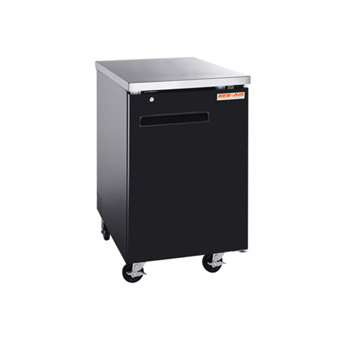 New Air NBB-23-SB 23″ 1 Door Solid Back Bar Refrigerator
