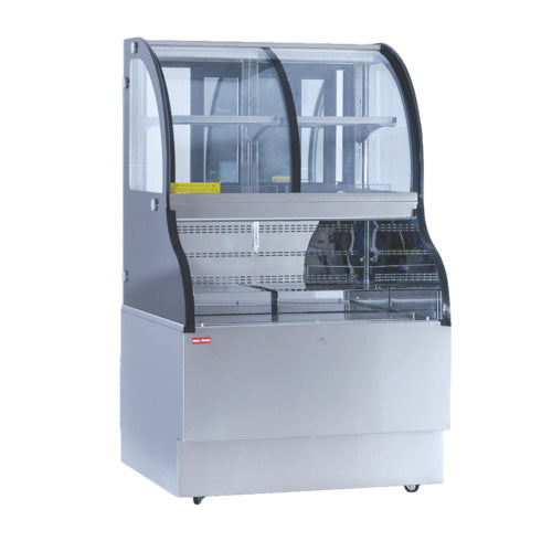 New Air NCC-48-SS 48" Floor Dual Service Open Merchandiser