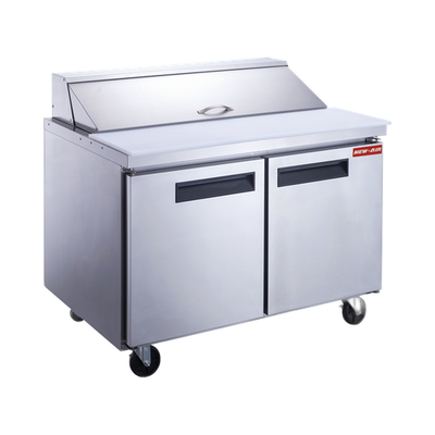 New Air NPT-036-SA 36" Sandwich Prep Refrigerator With 2 Doors