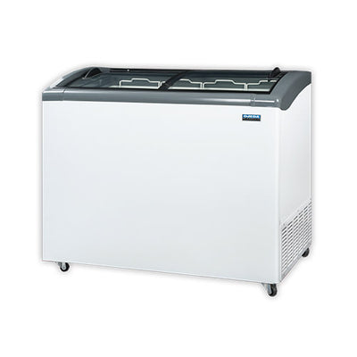 Ojeda NB-60 60" Glass Top Ice Cream Freezer