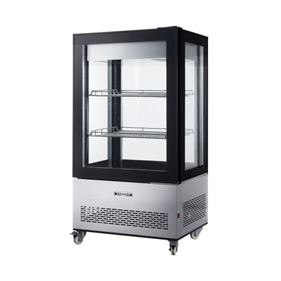 Omcan RS-CN-0350 33″ Straight Glass Floor Refrigerated Display Case