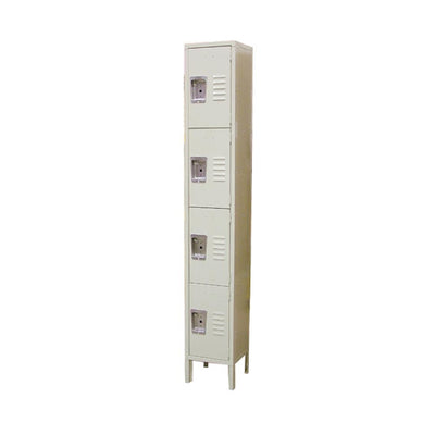 Omcan 13130 18" Deep 4 Door Steel Locker