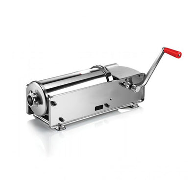 Omcan 13738 15 Lb Horizontal All Stainless Steel Manual Sausage Stuffer