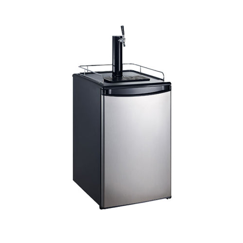 Omcan BC-CN-0152 26" Stainless Steel Beer Dispenser Refrigerator With One Single Tap Tower