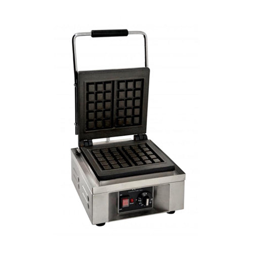 Omcan CE-CN-0351 3.75″ x 7.5″ Single Brussels Style Belgian Waffle Maker