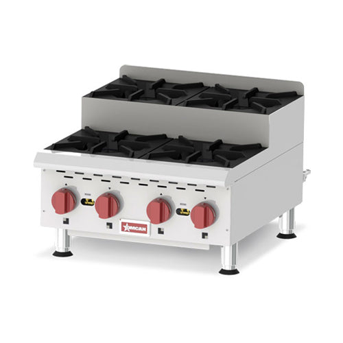Omcan CE-CN-0424-S 24" Step-Up Gas Hot Plate
