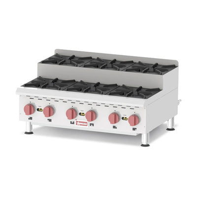 Omcan CE-CN-0636-S 36" Step-Up Gas Hot Plate