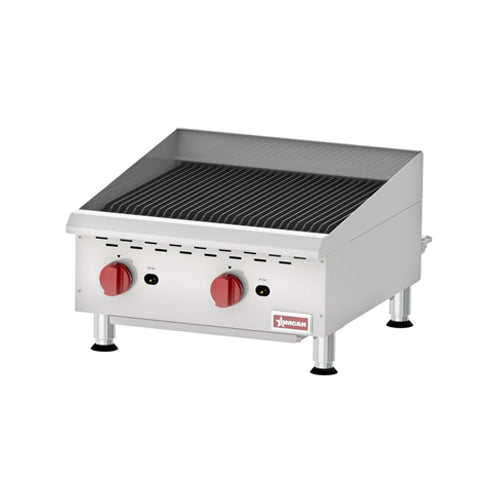 Omcan CE-CN-CBR24 24" Natural Gas Radiant Charbroiler