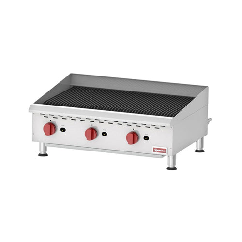 Omcan CE-CN-CBR36 36" Natural Gas Radiant Charbroiler