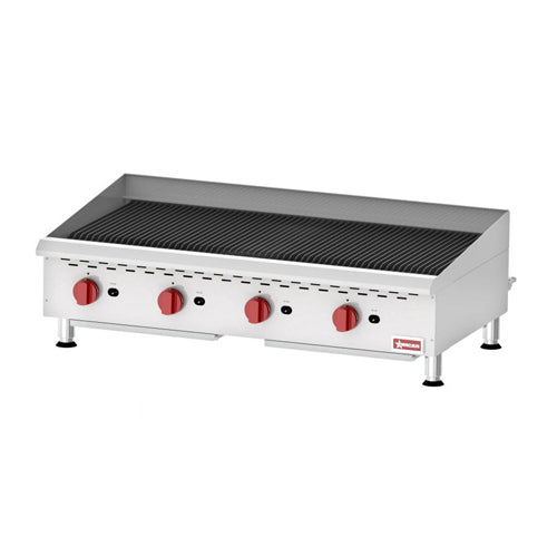Omcan CE-CN-CBR48 48" Natural Gas Radiant Charbroiler