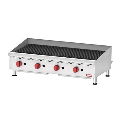 Omcan CE-CN-CBR48 48" Natural Gas Radiant Charbroiler