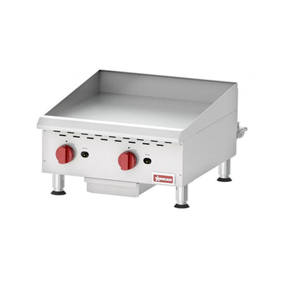 Omcan CE-CN-G24M 24" Manual Gas Griddle