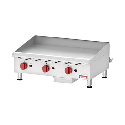 Omcan CE-CN-G36M 36" Manual Gas Griddle